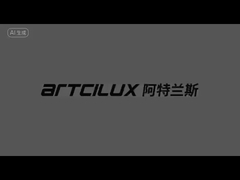 Lumiérance par réflexion oblique Conception de la lumière LED Profil aluminium A220EA