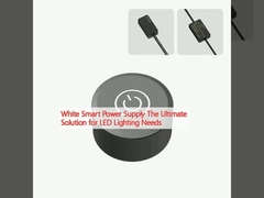 L'alimentation électrique intelligente blanche est la solution ultime pour les besoins en éclairage LED