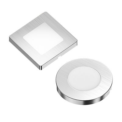 Rétrécissement / monté sur la surface Armoire à LED projecteur rond Puck lumière avec couverture magnétique