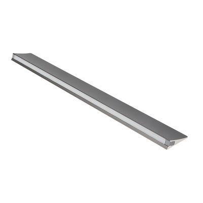Éclairage en aluminium argenté pour chambre à coucher avec installation facile et CCT 3000-4000-6000K