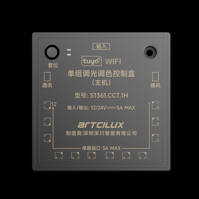 Contrôleur de réglage CCT à détection de l'obscurité de 2,4 GHz